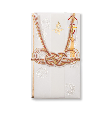 G.C.PRESS　祝儀袋　寿　040－58　花丸文　金