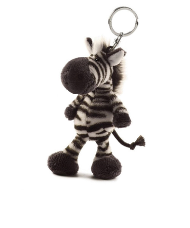 ニキ（NICI）　BBキーリング　ワイルドフレンズ　ゼブラ