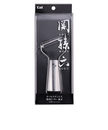 貝印（KAI）　関孫六　オールステンレス鋭角ピーラー　極刃
