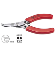 TOP　ニードルノーズベントプライヤー　NN－100B