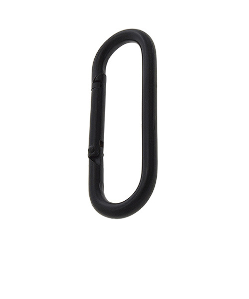 八幡ねじ（YAHATA）　ミニカラビナ　黒　6