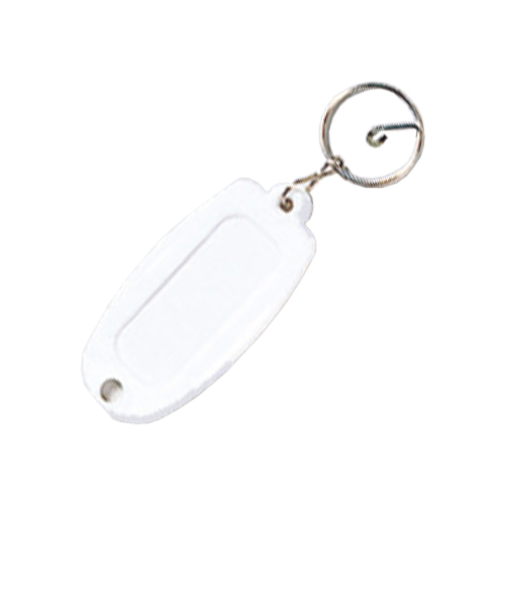 共栄プラスチック　マーキー名札　ホワイト　10枚入