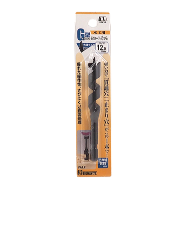 スターエム　木工ドリルG型ショート　12.0mm