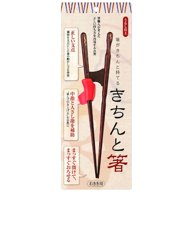 イシダ　きちんと箸　右きき用　21cm