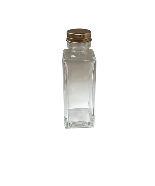 ＪＯＨフラワーグラス　ハーバリウム用ビン　角　100mL