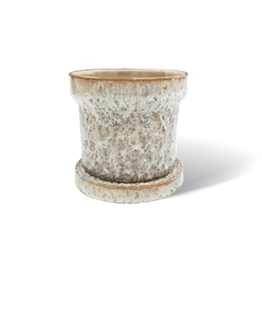 ヤード（YARD）　GRIT　ポット＆ソーサー　L　アイボリー