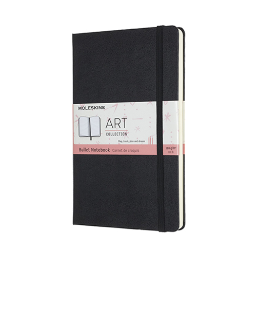 モレスキン（MOLESKINE）　バレットノートブック　アートコレクション　ラージサイズ　ブラック