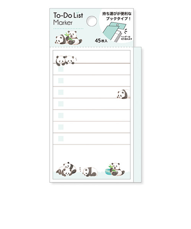 マインドウェイブ　To-Doリストマーカー　57894　パンダ