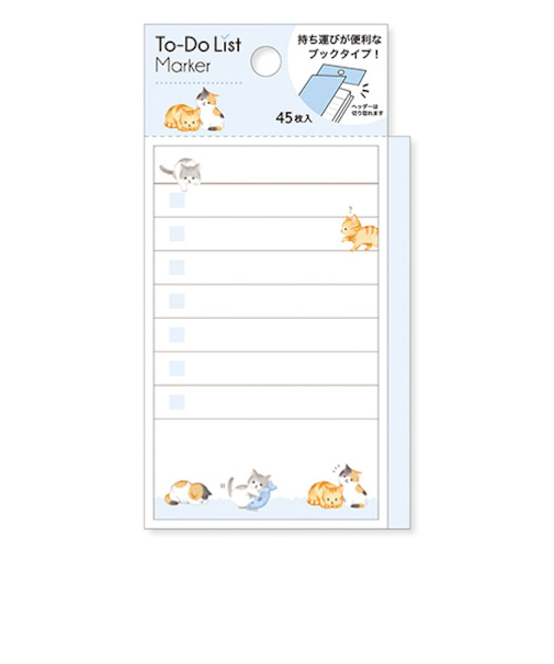 マインドウェイブ　To-Doリストマーカー　57895　ネコ