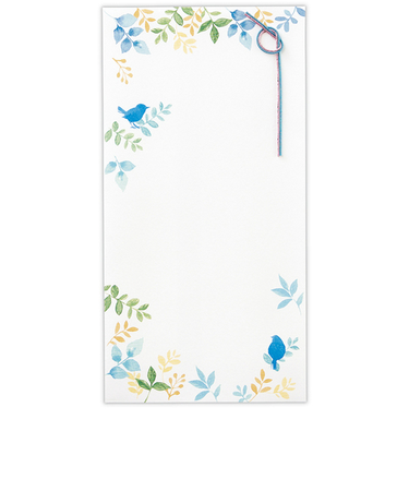 ホールマーク（Hallmark）　祝儀封筒　無地　812874　青い鳥