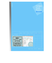 コクヨ　キャンパス　スタディプランナー　ノート　ウィークリー　A5　ノ－Y82MW－B　ブルー