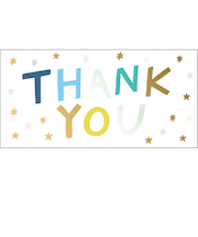 グリーティングライフ　サンキューレタリングカード　MM－380