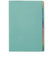 【2025年12月始まり】　レイメイ藤井　カラーINDEXダイアリー　B6　マンスリーブロック　RFD2650M　アクアグリーン　月曜始まり