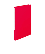 リヒトラブ（LIHIT　LAB.）　パンチレスフアイルＺ式　A4　F－347－1　赤