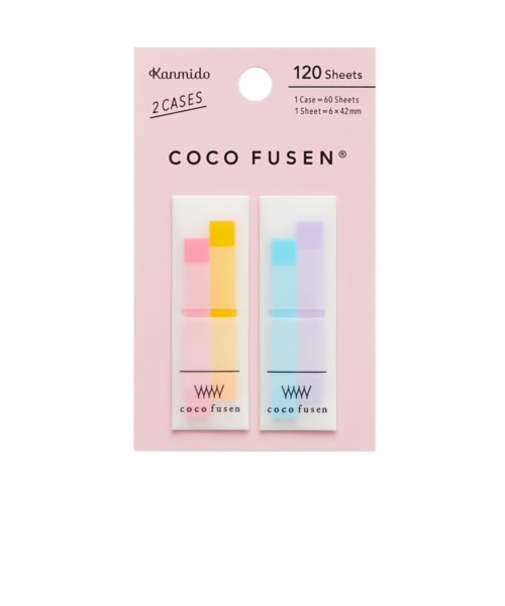 カンミ堂　ココフセン　BOOKMARK　パステルピンク　CF-4104