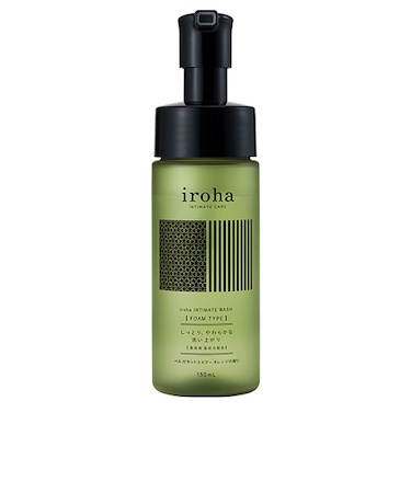 イロハ（iroha）　インティメートウォッシュ　フォームタイプ　ベルガモットとビターオレンジの香り　150mL