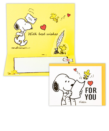 ホールマーク（Hallmark）　立体カード　スヌーピー　多目的　826345　レターフォー・ユー