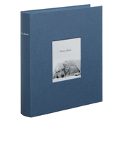 マークス（MARK'S）　フォトフレームアルバム　バインダー式　CG-AL12-BGY　グレイッシュブルー