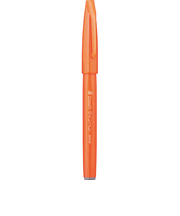 ぺんてる（Pentel）　筆タッチサインペン　SES15C－F　オレンジ