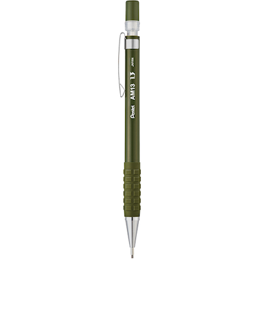 ぺんてる（Pentel）　AMAIN（アメイン）　シャープペン　1.3mm　モスグリーン