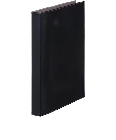 キングジム（KING　JIM）　レザフィス　リングファイル　1961LF　黒