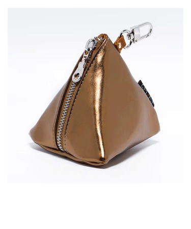 スマスト（SMAST）　ピラミッドポーチ　ブロンズ