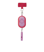 クツワ　防犯アラーム　SL024PK　ピンク