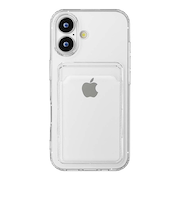 【iPhone16】　ピージーエー（PGA）　クリアポケットケース　クリア