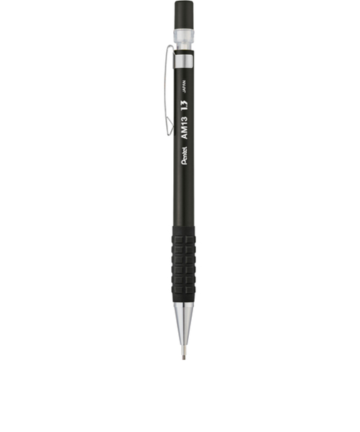 ぺんてる（Pentel）　AMAIN（アメイン）　シャープペン　1.3mm　ブラック
