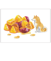 アクティブコーポレーション　しばいぬとおやつ　ポストカード　F01－PU－89　大学芋