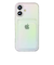 【iPhone16】　ピージーエー（PGA）　クリアポケットケース　オーロラ