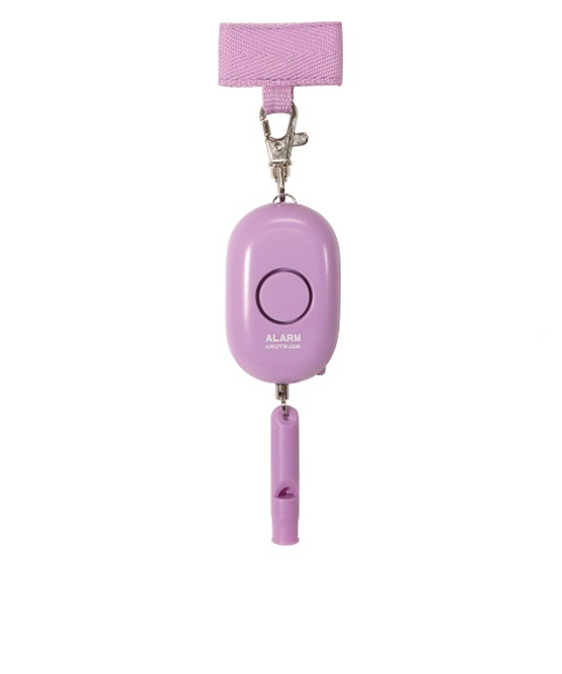 クツワ　防犯アラーム　SL023　パープル