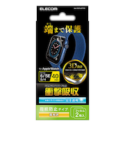 エレコム（ELECOM）　AppleWatch　40mm用衝撃吸収フィルム／光沢／防指紋　AW-20SFLAFPRG　2枚入
