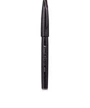 ぺんてる（Pentel）　筆タッチサインペン　SES15C－A　ブラック
