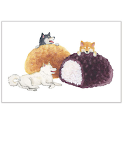 アクティブコーポレーション　しばいぬとおやつ　ポストカード　F01－PU－90　おはぎ