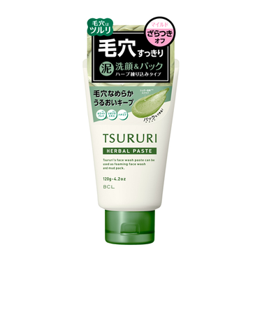 ツルリ（TSURURI）　洗顔ペースト　ハーバル　120g