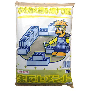 サンホーム　家庭セメント　CG－4　4kg　灰色