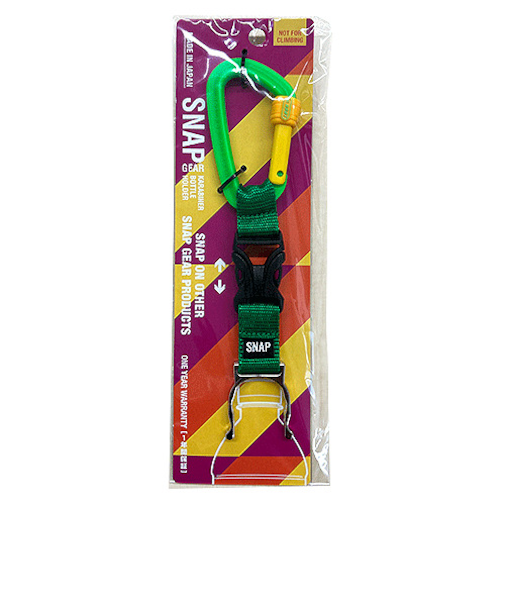 スナップギア（SNAPGEAR）　カラビナ　ペットボトルホルダー　ヴェルデ