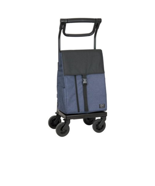 グランマリー（GRANMARIE）　ショッピングカート　ブレーキ付　21L　GM－124ST　ネイビー