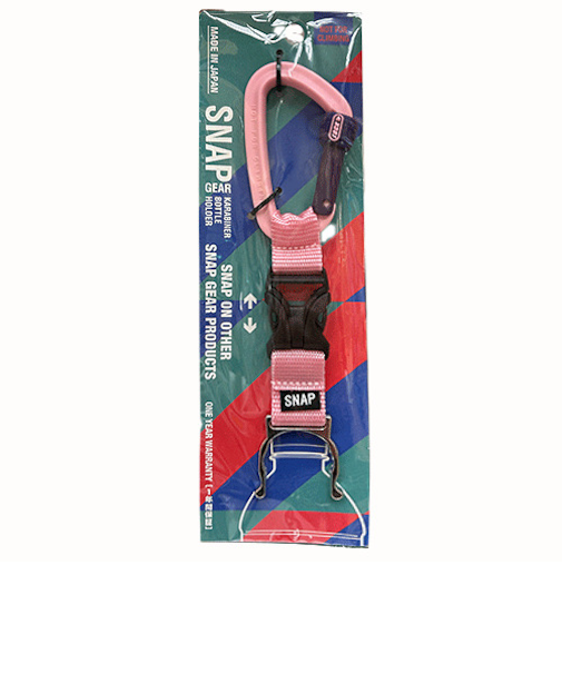 スナップギア（SNAPGEAR）　カラビナ　ペットボトルホルダー　サクラ