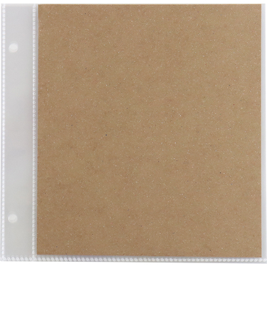 セキセイ　スクラップアルバム　ALDECOミニ用　スペア台紙　XP‐38P　クラフト　5枚入