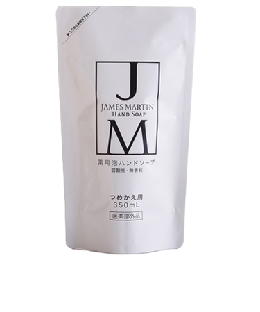 JAMESMARTIN　薬用泡ハンドソープ　詰め替え用　350mL