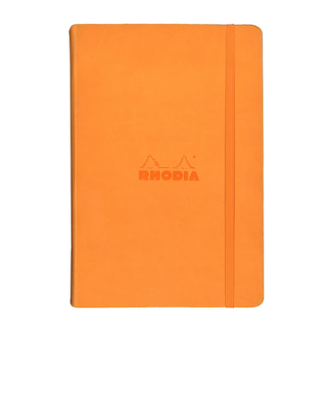 ロディア（RHODIA）　ウェブノートブック　A5　ドット方眼　cf118768　オレンジ