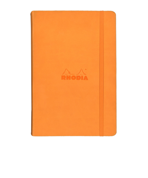 ロディア（RHODIA）　ウェブノートブック　A5　ドット方眼　cf118768　オレンジ