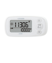 CITIZEN　peb　3Dセンサー歩数計　TWT512　ホワイト