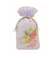 ゼットアンドケイ（Z＆K）　ギフトバッグ　ハッピーバースデー　S　パープル