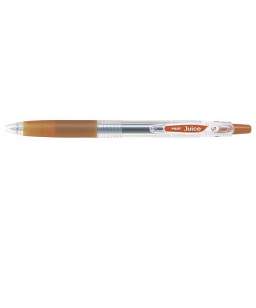 パイロット（PILOT）　Juice　ゲルインキボールペン　極細0.5mm　ブラウン