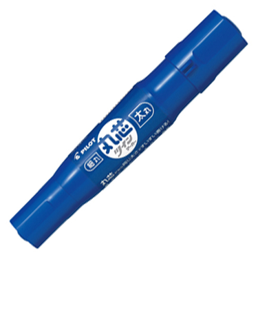 パイロット（PILOT）　丸芯ツインマーカー　細／太　MFN15FBM－L　ブルー