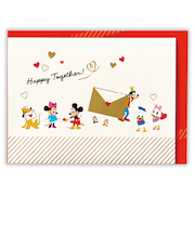 ホールマーク(Hallmark) グリーティングカード 多目的 立体 ディズニー 816704 ミッキー&フレンズ お手紙2