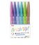 ぺんてる（Pentel）　筆タッチサインペン　SES15C－6STC　6色セットC